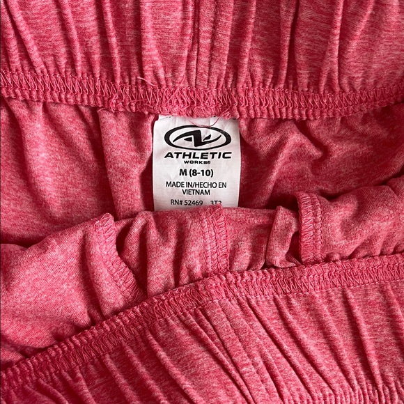 Athletic Shorts Bundle of 3 Medium Pink Coral Blue Drawstrings Pockets - Picture 4 of 16